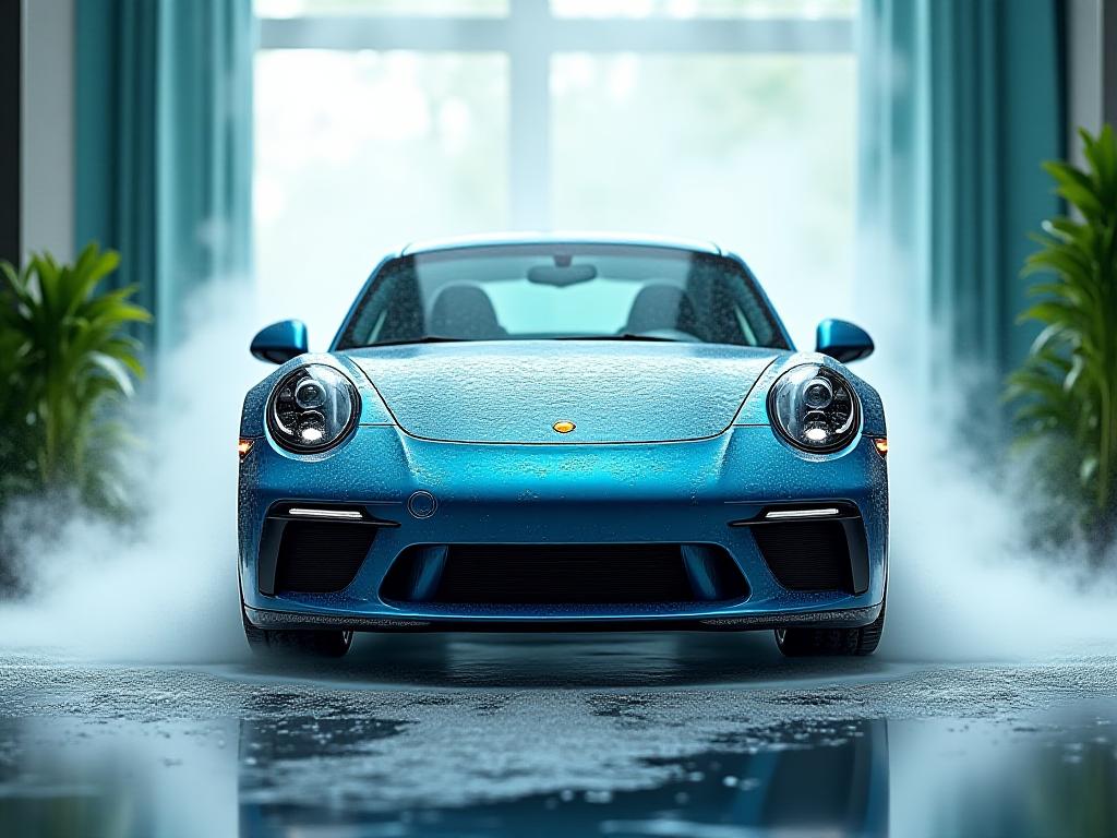 Luxusní bylinné mytí auta